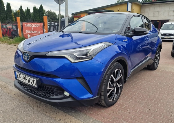 Toyota C-HR cena 84900 przebieg: 140000, rok produkcji 2017 z Bobowa małe 211